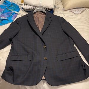 46 regular Haggar men’s navy jacket/sports jacket